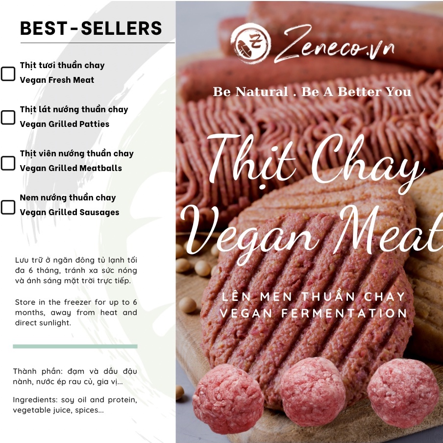 Thịt thực vật thuần chay thơm ngon | Vegan Tasty Plant-Based Meat