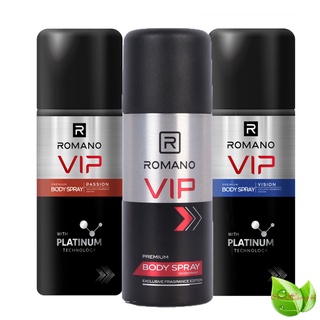 Romano: Xịt khử mùi toàn Thân hương nước hoa Romano Vip 150ml/chai
