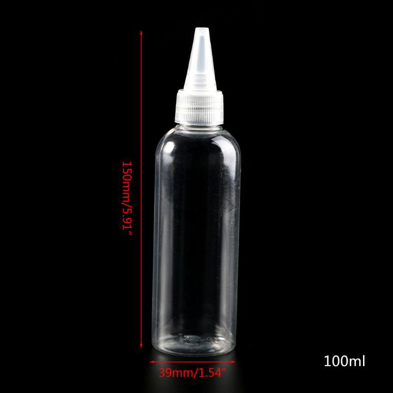 1 Bình Rỗng Đựng Keo Trong Suốt Dung Tích 100ml