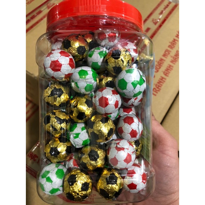 Hộp kẹo socola hình bóng