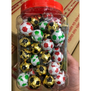 hộp kẹo socola hình bóng ( 80-82 viên )