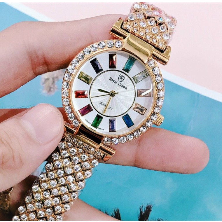 Đồng Hồ Nữ Royail Crown Dây Kim Loại Thời Trang | BigBuy360 - bigbuy360.vn