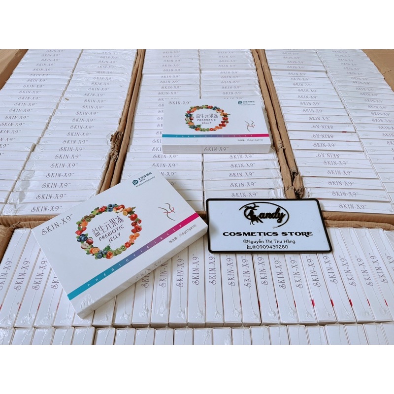 Kẹo Thải Mỡ Giảm Cân Skin X9 MINZIU - Thạch Thải Mỡ Trang Nemo