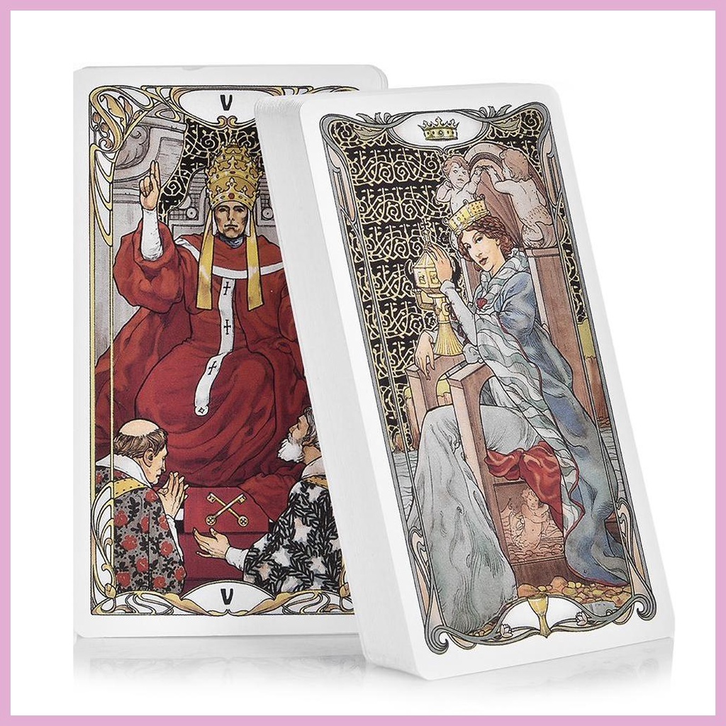 Bộ Bài tarot 78 Lá Màu Vàng