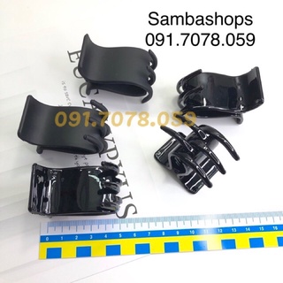 Kẹp tóc càng cua 5 răng đen hàng tốt