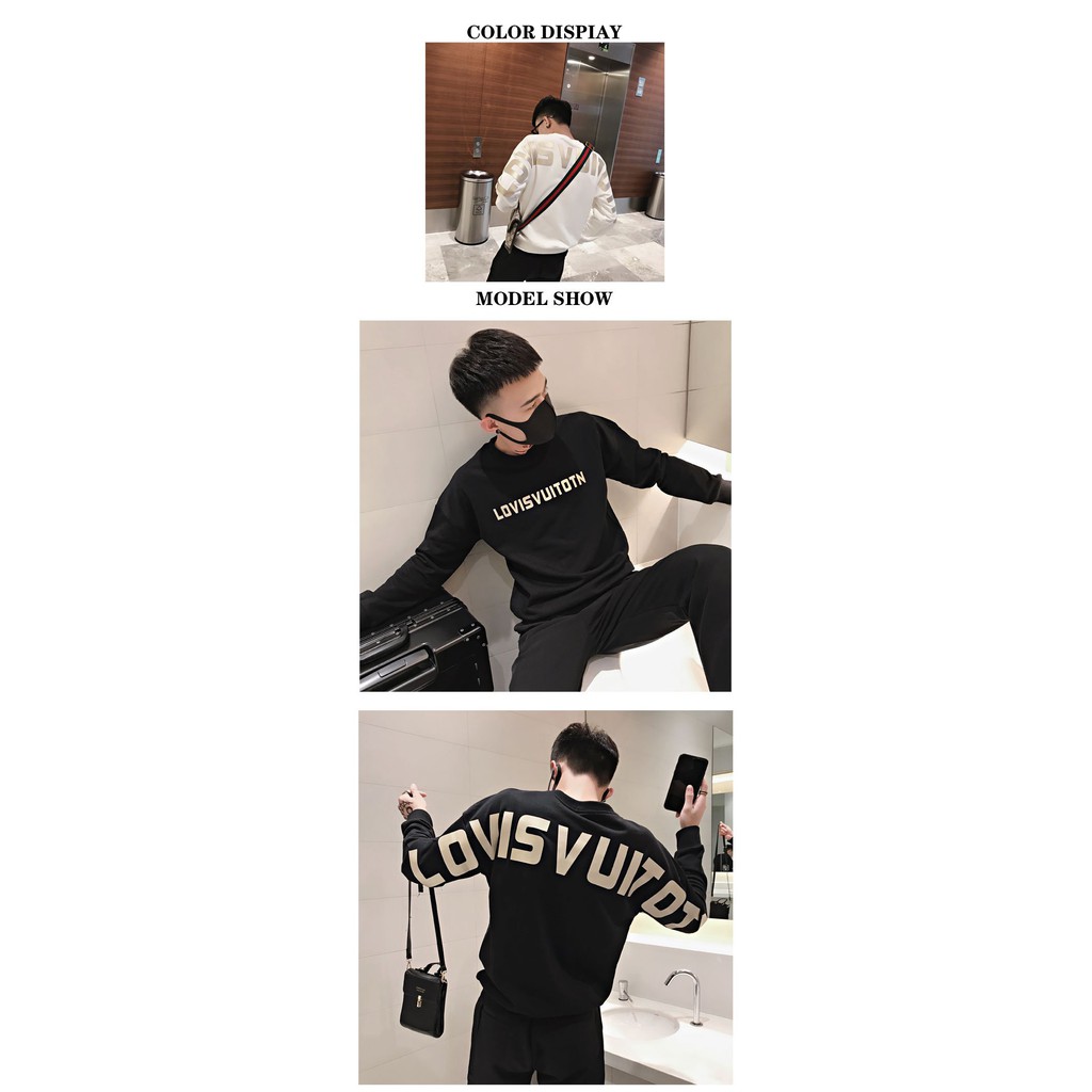 Áo Thun Nỉ In Decal Sắc Nét Lịch Lãm Cá Tính Nam | BigBuy360 - bigbuy360.vn