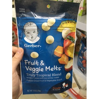 [Freeship] SỮA CHUA KHÔ GERBER MỸ 8m+ (HSD 2021)