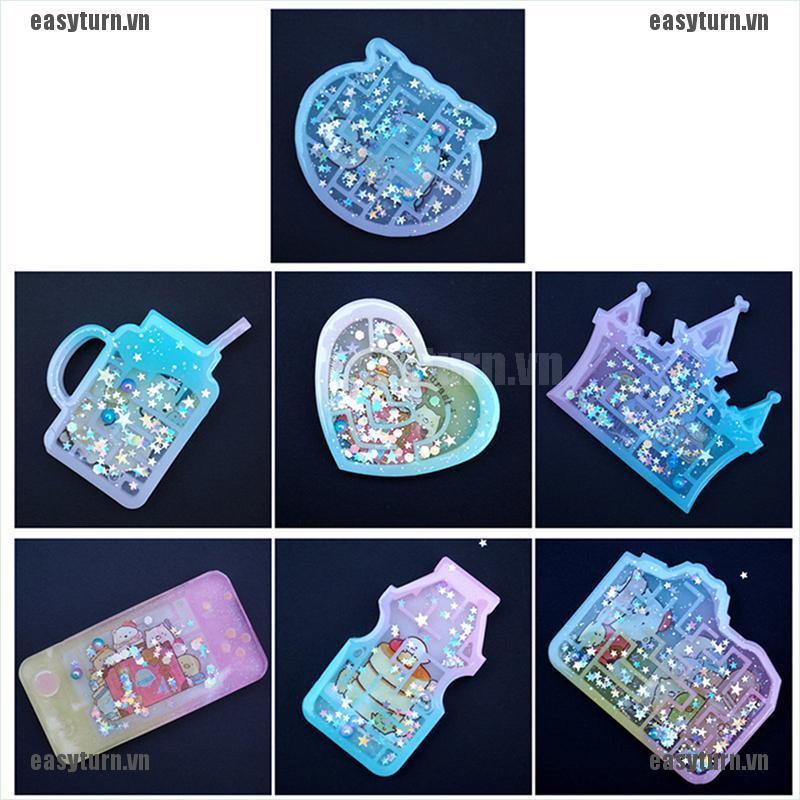 Khuôn Nhựa Làm Đồ Trang Sức Hình Mê Cung