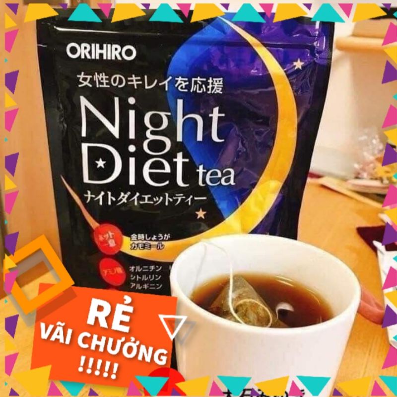 Trà Giảm Cân Orihiro Night Diet Tea