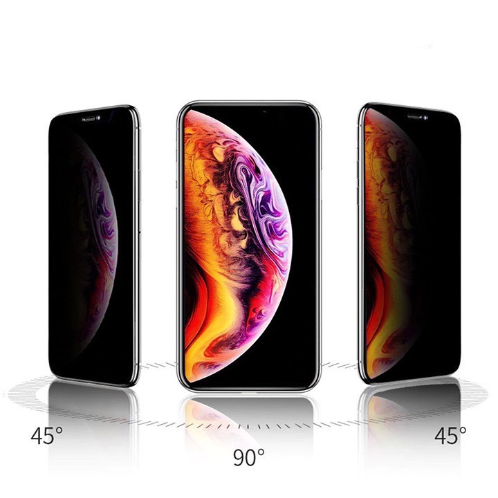 Cường Lực KINGKONG Full Màn, Full mã Iphone Chống Nhìn Trộm - Chính Hãng