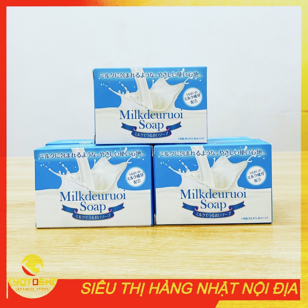 Xà bông tắm sữa 135g - Hàng nội địa Nhật