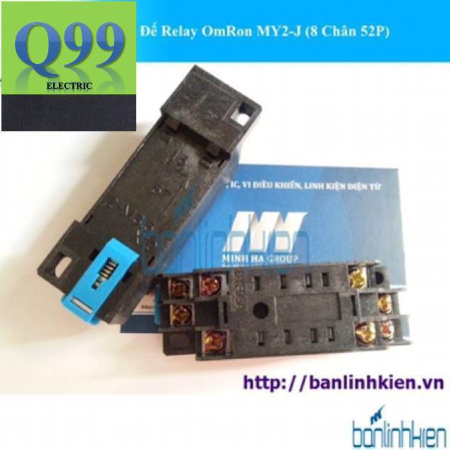 [Siêu rẻ] Relay Rơ le 8 chân OmRon MY2-J 24V 12V 220V 380V