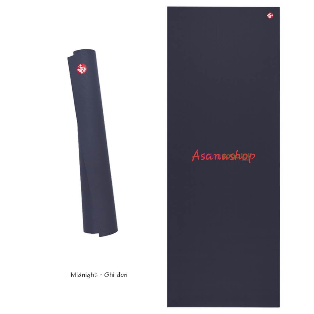 Thảm Yoga Du Lịch Manduka, PRO Travel 2,5mm, PVC Sinh Thái Cao Cấp, Đàn Hồi Tốt, Siêu Bám, Siêu Bền, Sản Xuất Tại Đức