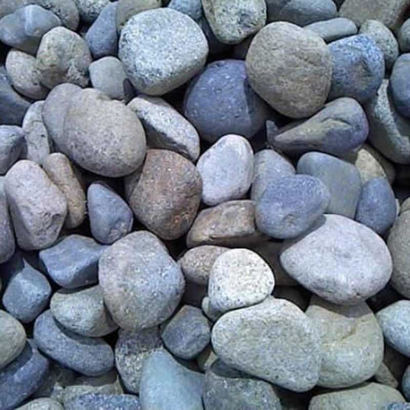 Sỏi cuội xanh đen size 3-5cm