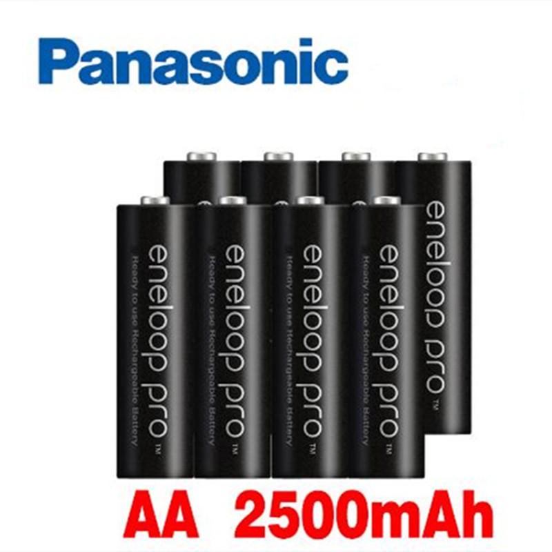 Vỉ 4 pin sạc AA ( Pin tiểu ) eneloop pro 2500mAh