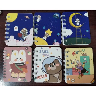 Sổ lò xo cute có dòng kẻ