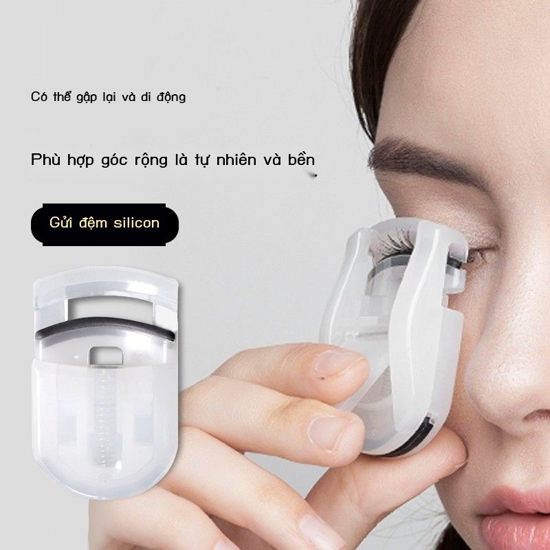 Kẹp Uốn Mi Cong MU.JI Size Mini Du Lịch, Êm Ái Không Gây Gãy Rụng Mi