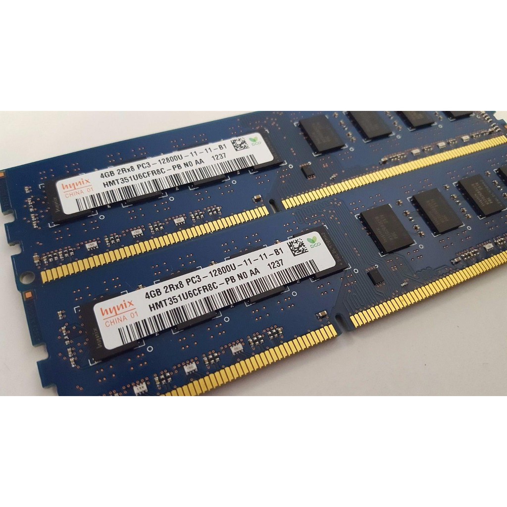 Ram Hynix Samsung Kingston 4GB DDR3 1333MHz PC3-10600 Dùng Cho Máy Tính PC Desktop