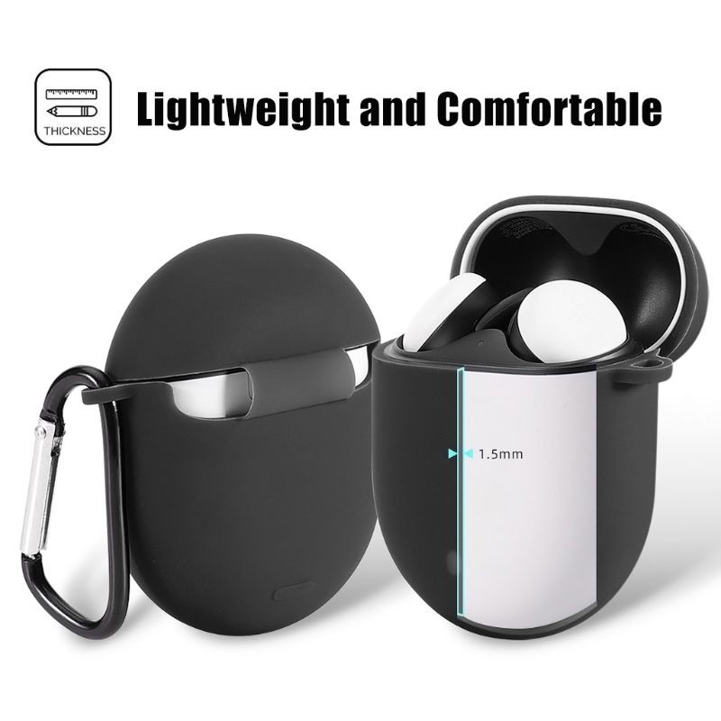 Vỏ Bảo Vệ Hộp Sạc Tai Nghe Bằng Silicon Chống Trầy Xước Cho G-ogle Pixel Buds 2