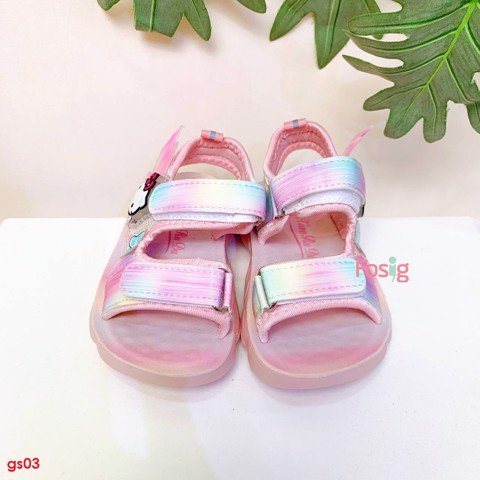 Giày Sandal Cho Bé Gái - Hồng Hello Kitty