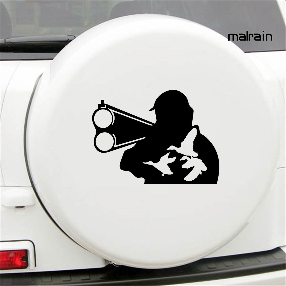 Miếng Dán Trang Trí Xe Ô Tô Hình Thợ Săn Độc Đáo