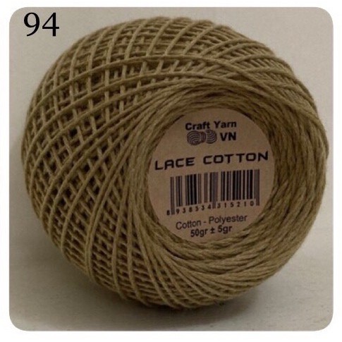 Lace cotton VN - bảng màu số 1 -  gồm 20 màu