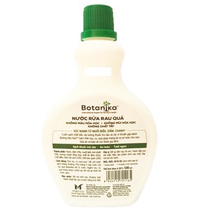 NƯỚC RỬA RAU QUẢ BOTANIKA 500ml/chai