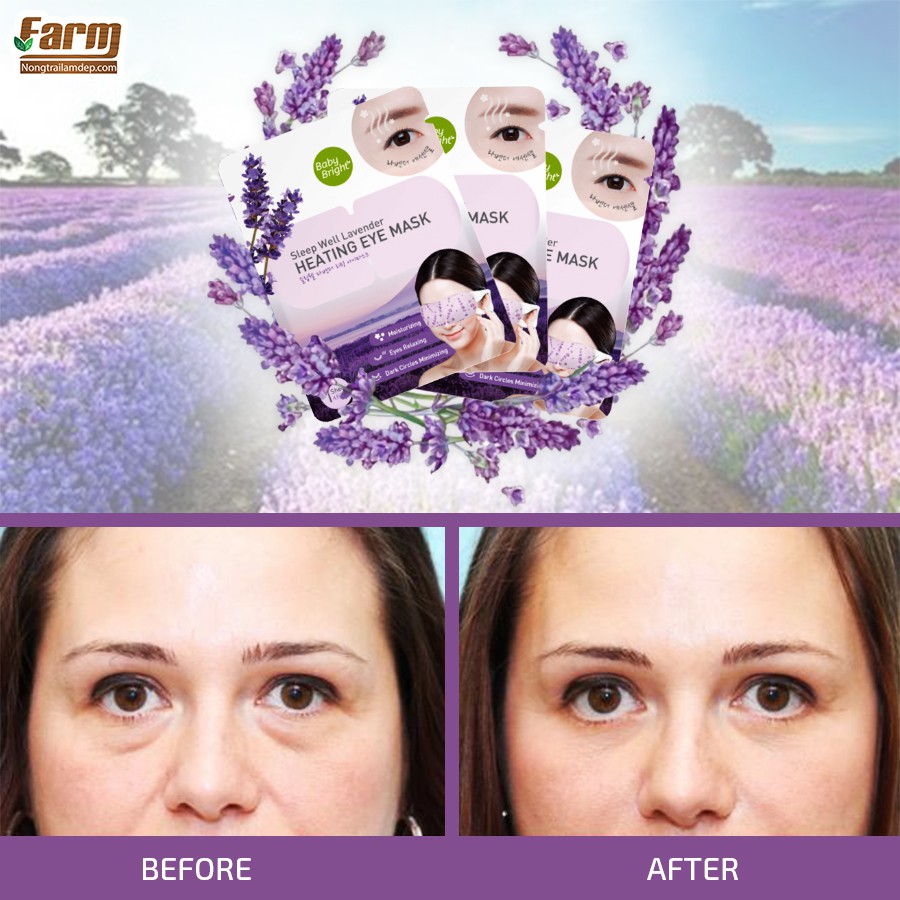 Mặt Nạ Tạo Nhiệt Giảm Quầng Thâm Và Bọng Mắt Baby Bright - Mua 2 Tặng 1 | BigBuy360 - bigbuy360.vn