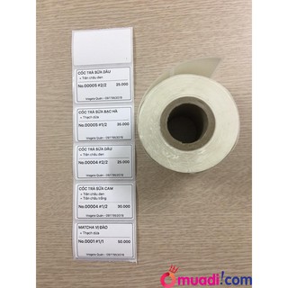 Giấy in tem khô 50*30 / khổ 40*30 /khổ 35*22