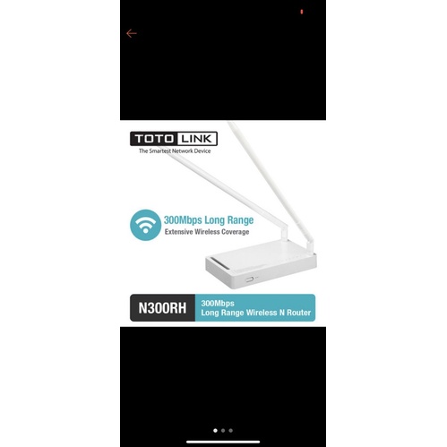Bộ phát wifi totolink N300RH ( qua sử dụng)