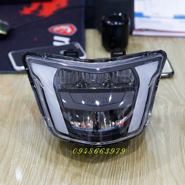 Đèn pha 2 tầng exciter 150 audi V8