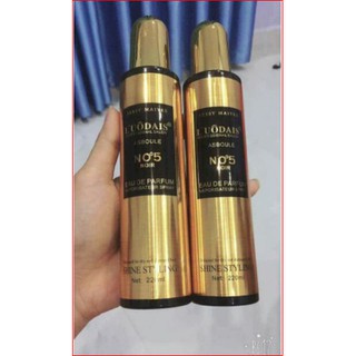 CHAI XỊT DƯỠNG TÓC HƯƠNG NƯỚC HOA L'UÔDAIS NO.5