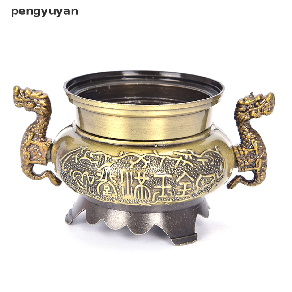 Lư Hương Mini Bằng Hợp Kim Đồng Phong Cách Tây Tạng [Mới]