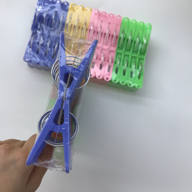 set 30 kẹp nhựa kẹp quần áo