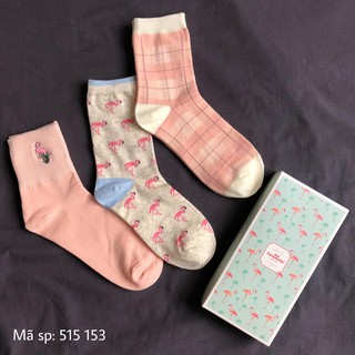 Combo 3 đôi vớ cổ lửng xinh xắn