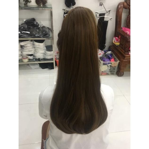 Tóc giả cúp. Ngoạm thẳng cúp n51