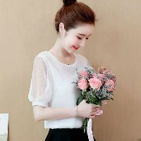 Sơ mi thắt nơ sau điệu đà