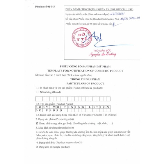 Kem body trắng da THANH MỘC HƯƠNG dưỡng da mềm mịn căng sáng nâng tone tự nhiên 150ml