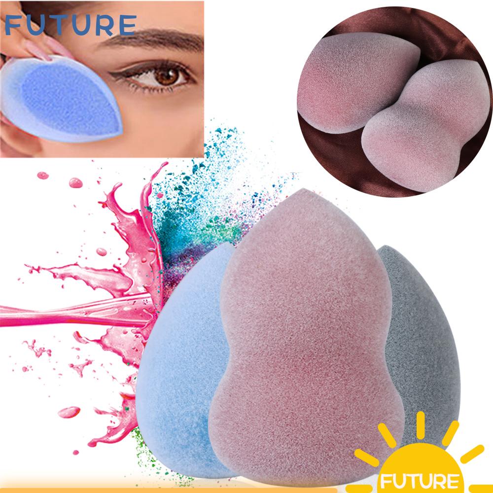 FUTURE Fashion Velvet Powder Puff Makeup Foundation Flocking Sponge Hot New Smooth Cosmetic Tool Women Beauty Microfiber Fluff Surface