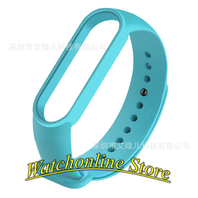 [Sale 10K] Dây Đeo Cao Su Thay Thế Cho Xiaomi Mi Band 5, Mi Band 5 NFC