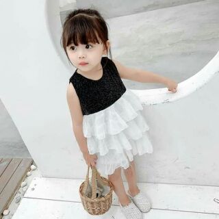 Váy liền 3 tầng
