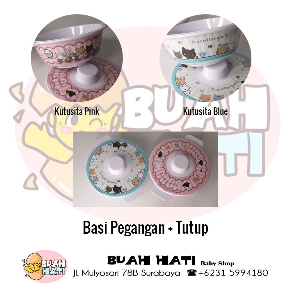 Tay cầm bát + vỏ bọc tay cầm hình Hello Kitty/Doraemon Blf3250 | Mô hình nhân vật hoạt hình Maspion Vanda Srithai Melamine