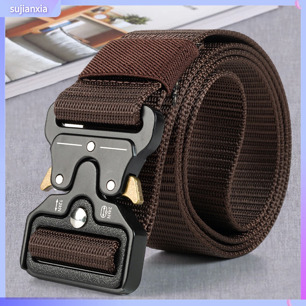Sujianxia| Thắt Lưng Thể Thao Thoáng Khí Nhanh Khô Màu Trơn Có Thể Điều Chỉnh