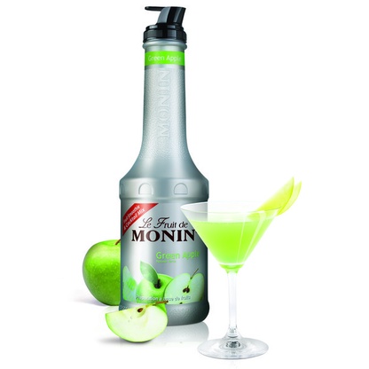 Mứt trái cây/ Puree /Fruit Mix Monin táo chai 1L. Hàng công ty có sẵn giao ngay