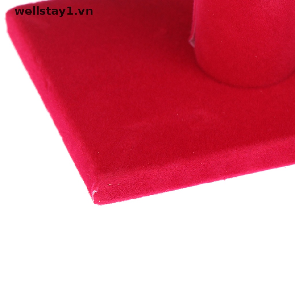 Giá Đỡ Trưng Bày Đồng Hồ / Vòng Tay / Băng Đô Chữ T Bằng Nhung Sang Trọng 1