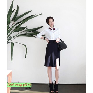 Chân Váy Tà Lệch Halona