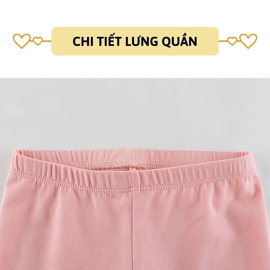 Quần legging bé gái 27Kids Home thun mỏng nữ cho trẻ từ 2-10 tuổi GLPL4