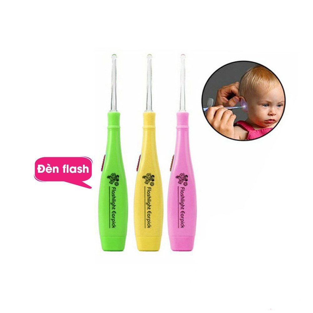 Đèn soi tai cho bé dụng cụ lấy ráy tai (Loại đẹp có hộp)
