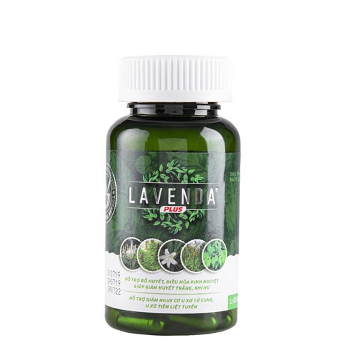 Viên uống Lavenda Plus - Hỗ trợ giảm nguy cơ u xơ tử cung