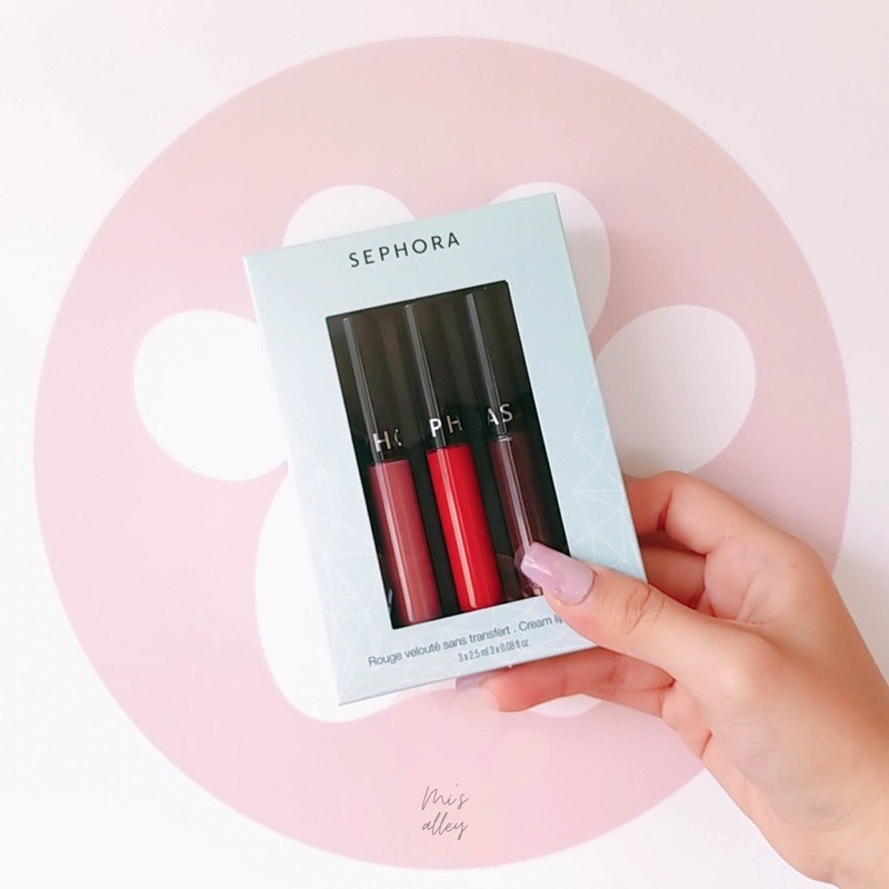 Set Son Sephora Mini Rouge (sẵn, còn 1 set duy nhất)